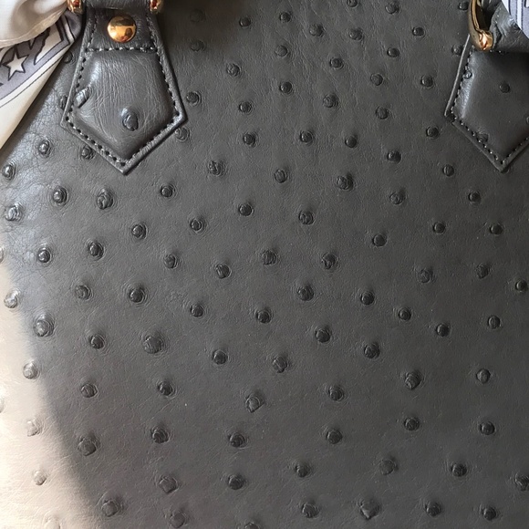 Ostrich leather bag - Picture 6 of 8